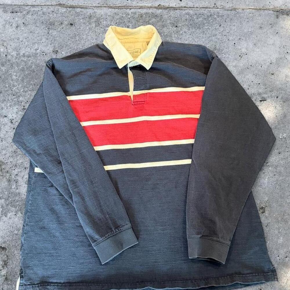 Haggar Generations Striped Rugby Shirt – Men’s XL